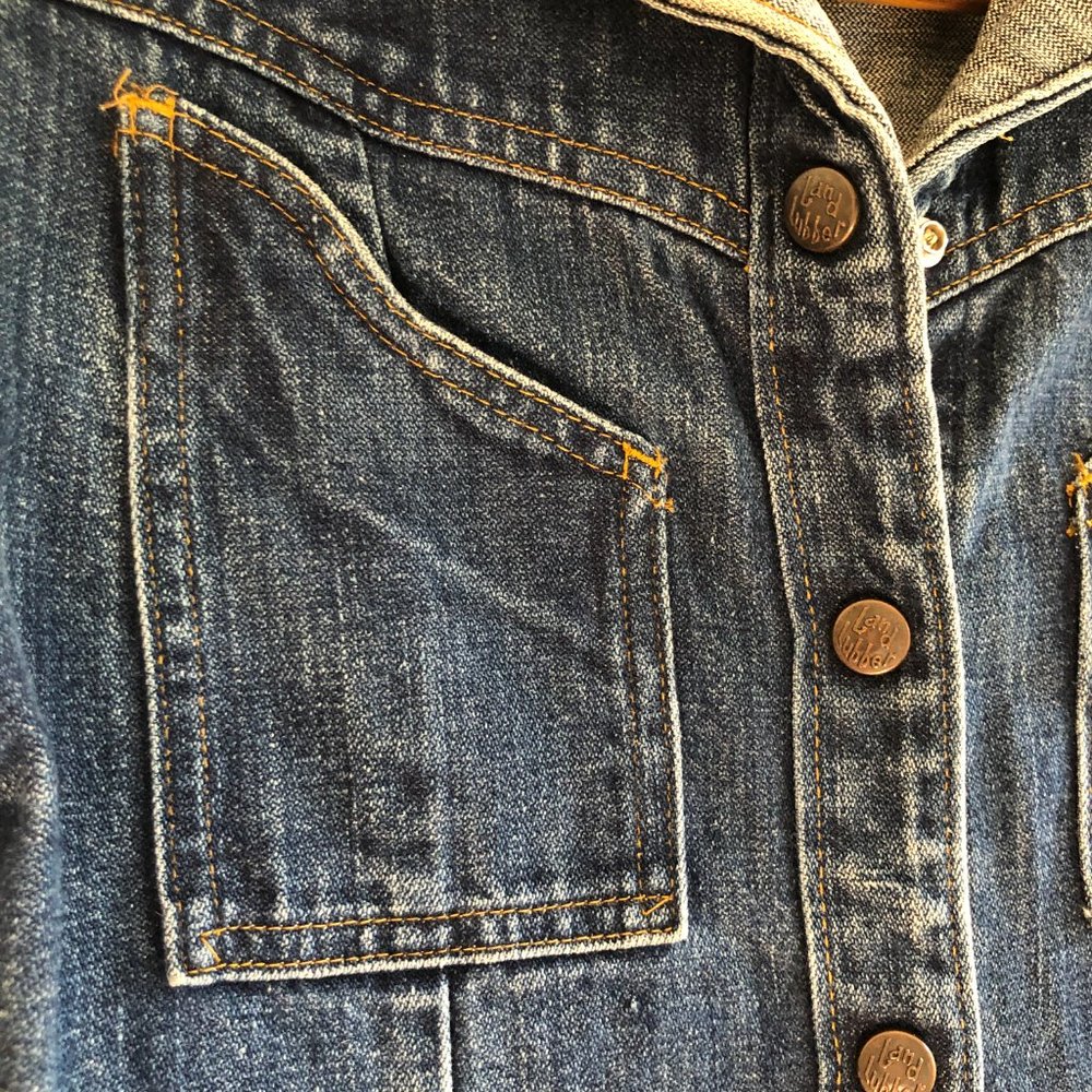 Vintage 70s Denim Landlubber Jeans Dress - image 5